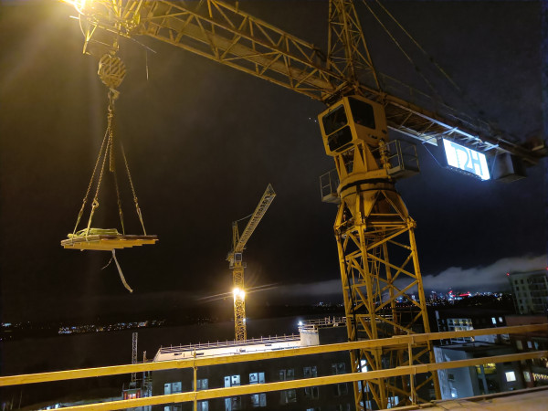 As. Oy Tampereen Amare 2021 Mittasimme T2H:n kohteen H&auml;rm&auml;l&auml;ss&auml;