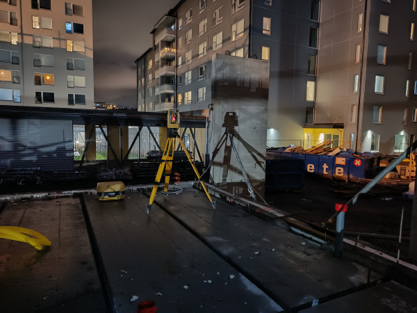 As. Oy Tampereen Fabiano 2021 Mittasimme t&auml;m&auml;nkin T2H 9krs kohteen H&auml;rm&auml;l&auml;ss&auml;.